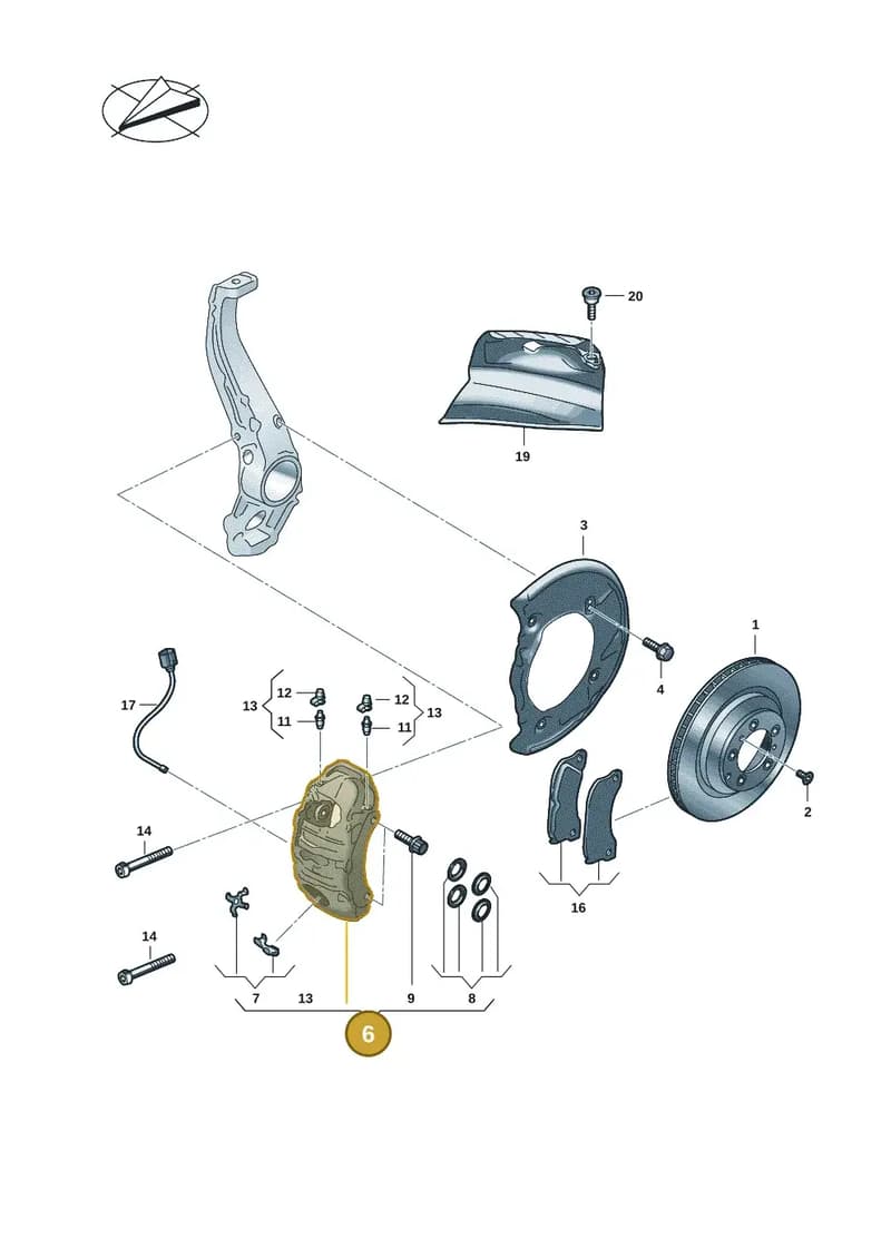 95C615123AB — Audi Q6 e-tron (2023-2025) diagram f5s615030, position 6