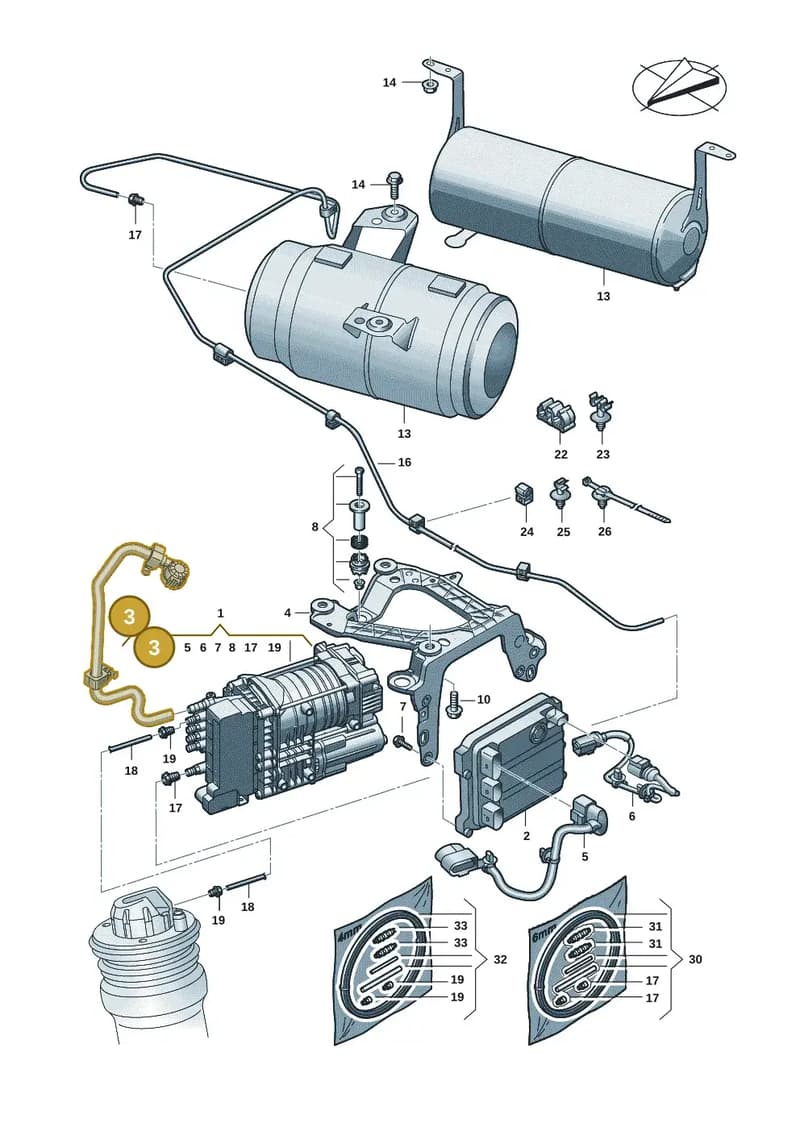 95C616091E — Audi Q6 e-tron (2023-2025) diagram f5s616300, position 3
