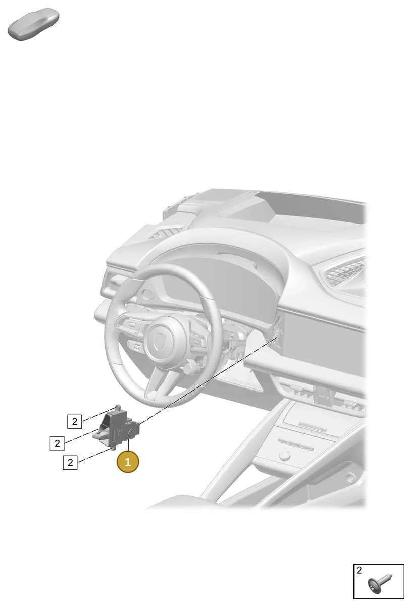 95C713041E — Porsche Macan (2024-2024) diagram p61701000, position 1