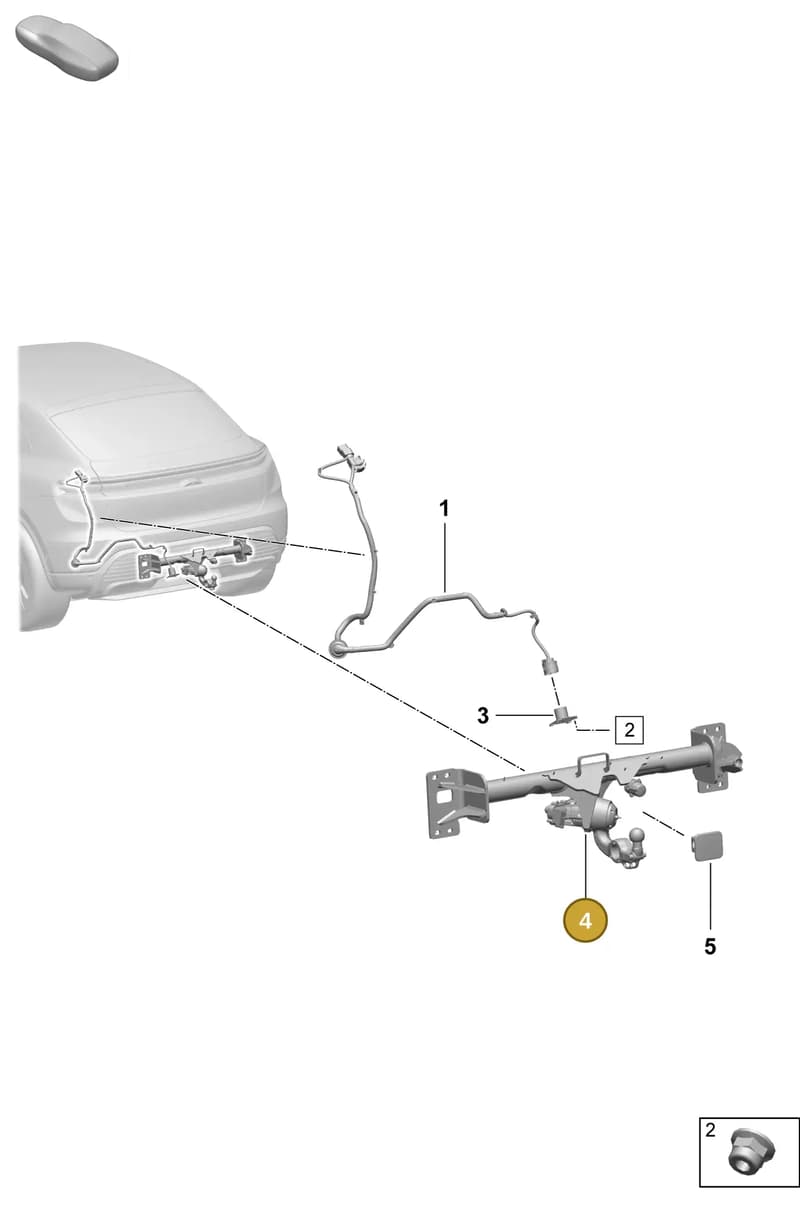 95C803921A — Porsche Macan (2024-2024) diagram p61002000, position 4