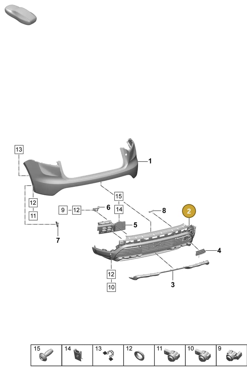 95C807521JOK1 — Porsche Macan (2024-2024) diagram p61802530, position 2