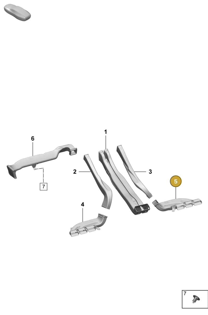 95C819802A — Porsche Macan (2024-2024) diagram p61813200, position 5