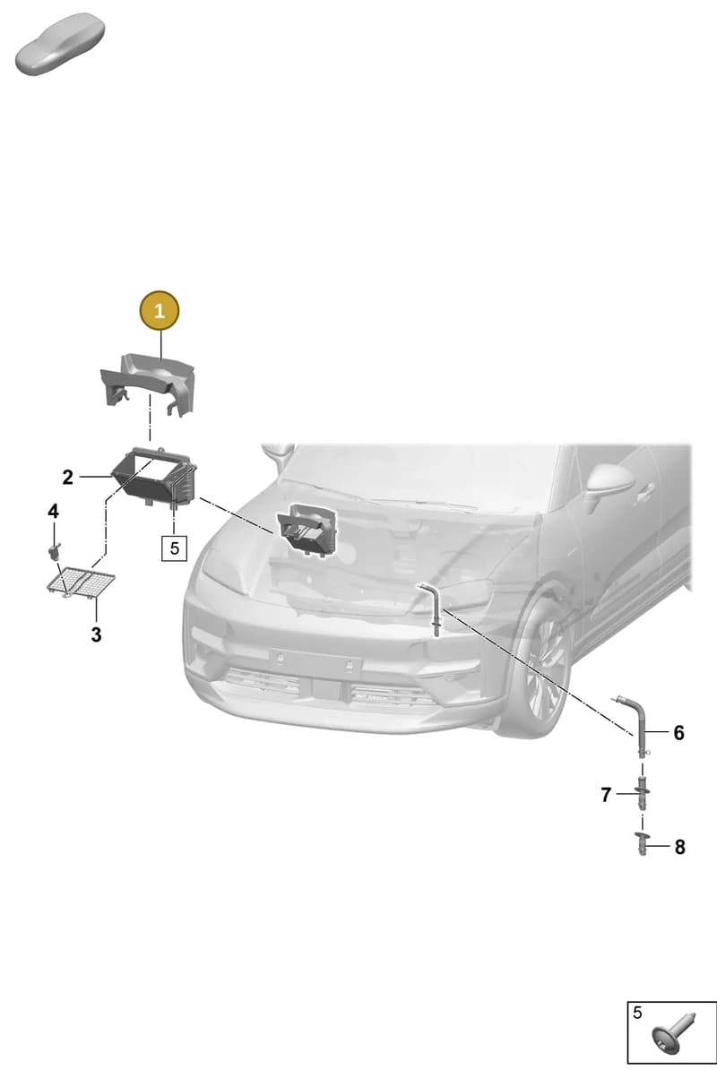 95C819979 — Porsche Macan (2024-2024) diagram p61813000, position 1