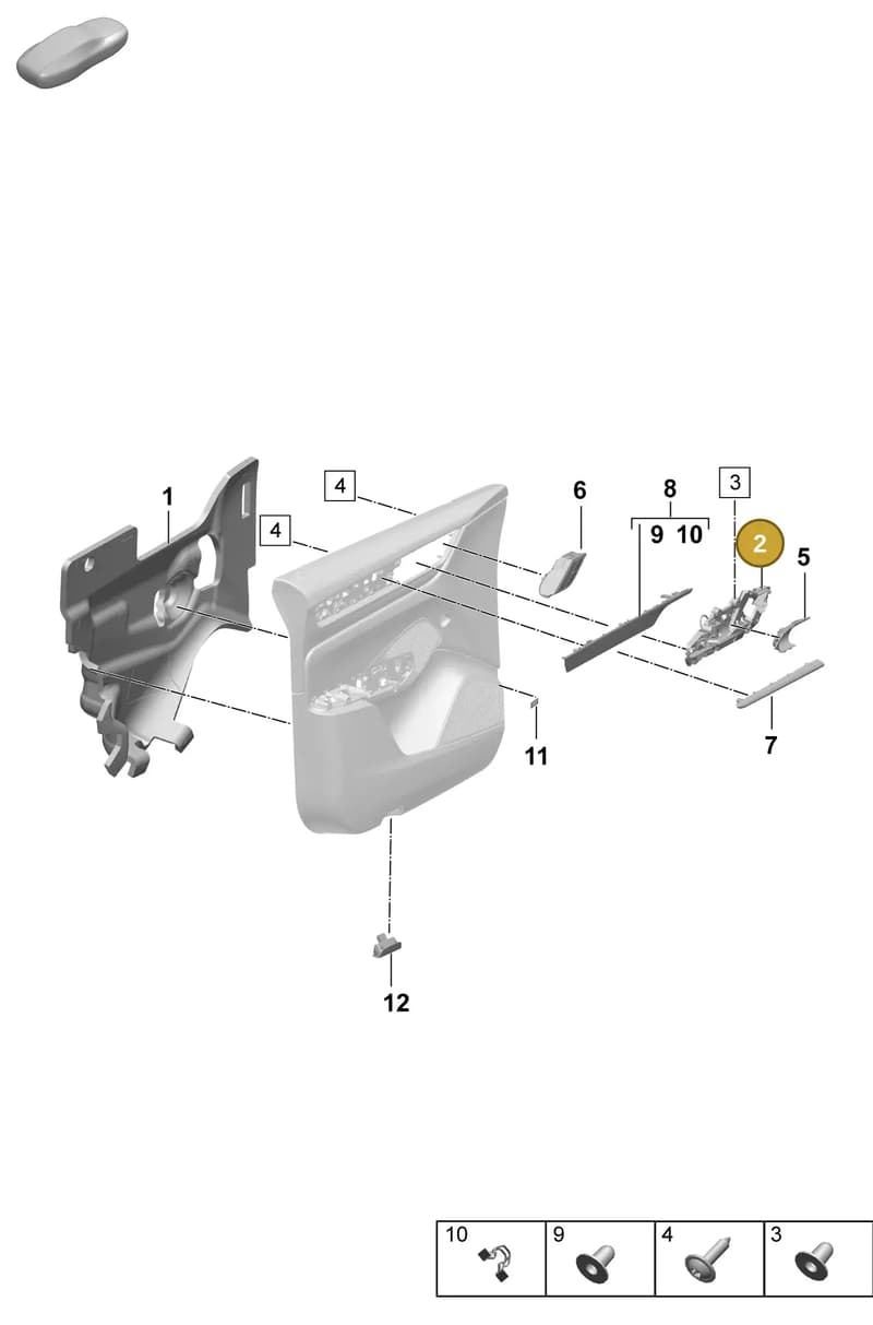 95C837020AOZ1 — Porsche Macan (2024-2024) diagram p61808450, position 2