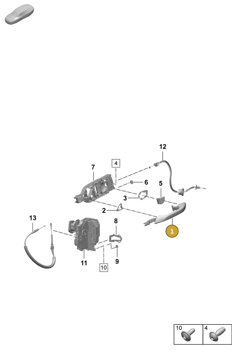 95C837159DGRV — Porsche Macan (2024-2024) diagram p61804200, position 1