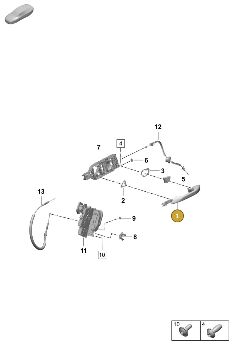 95C837159GGRV — Porsche Macan (2024-2024) diagram p61804250, position 1