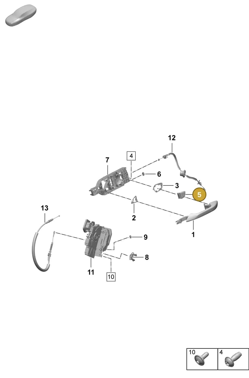 95C837329 — Porsche Macan (2024-2024) diagram p61804250, position 5