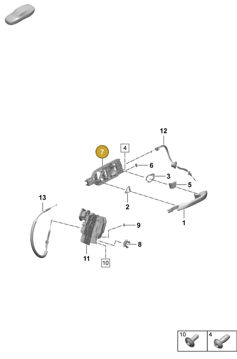 95C837886A — Porsche Macan (2024-2024) diagram p61804250, position 7