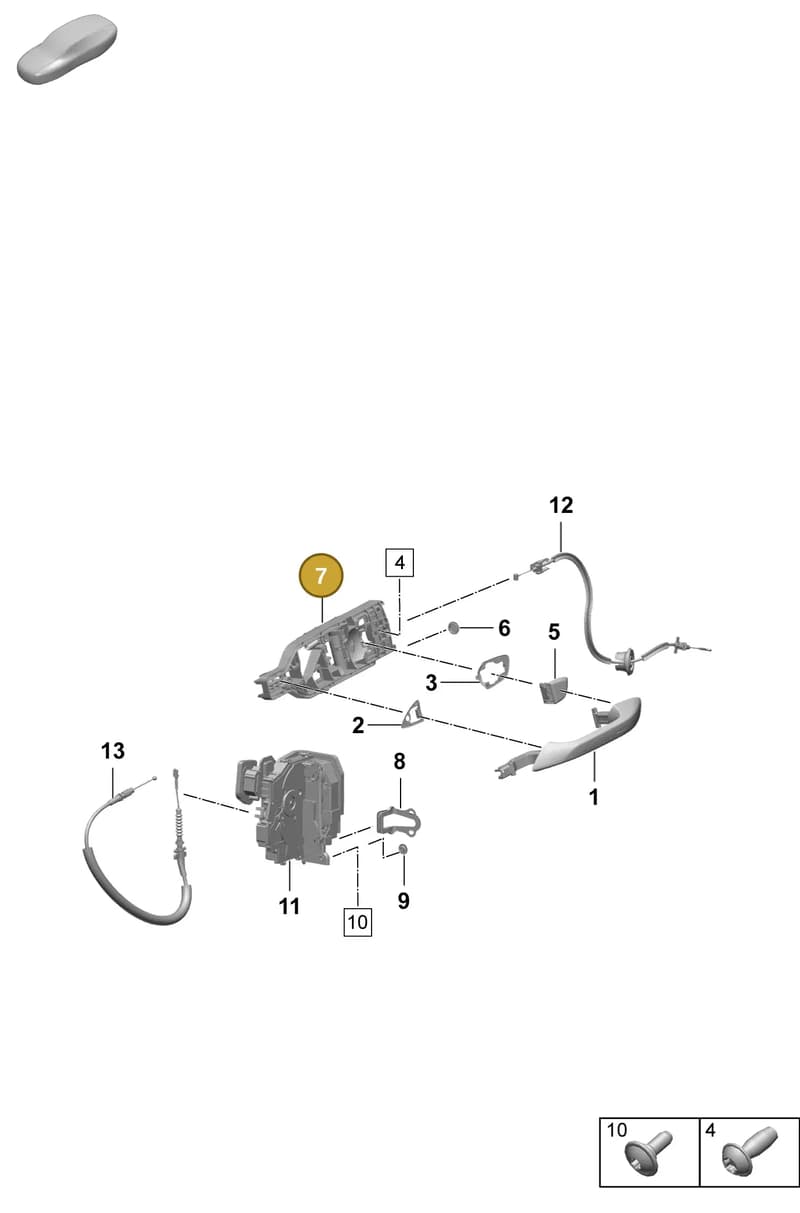 95C837886A — Porsche Macan (2024-2024) diagram p61804200, position 7