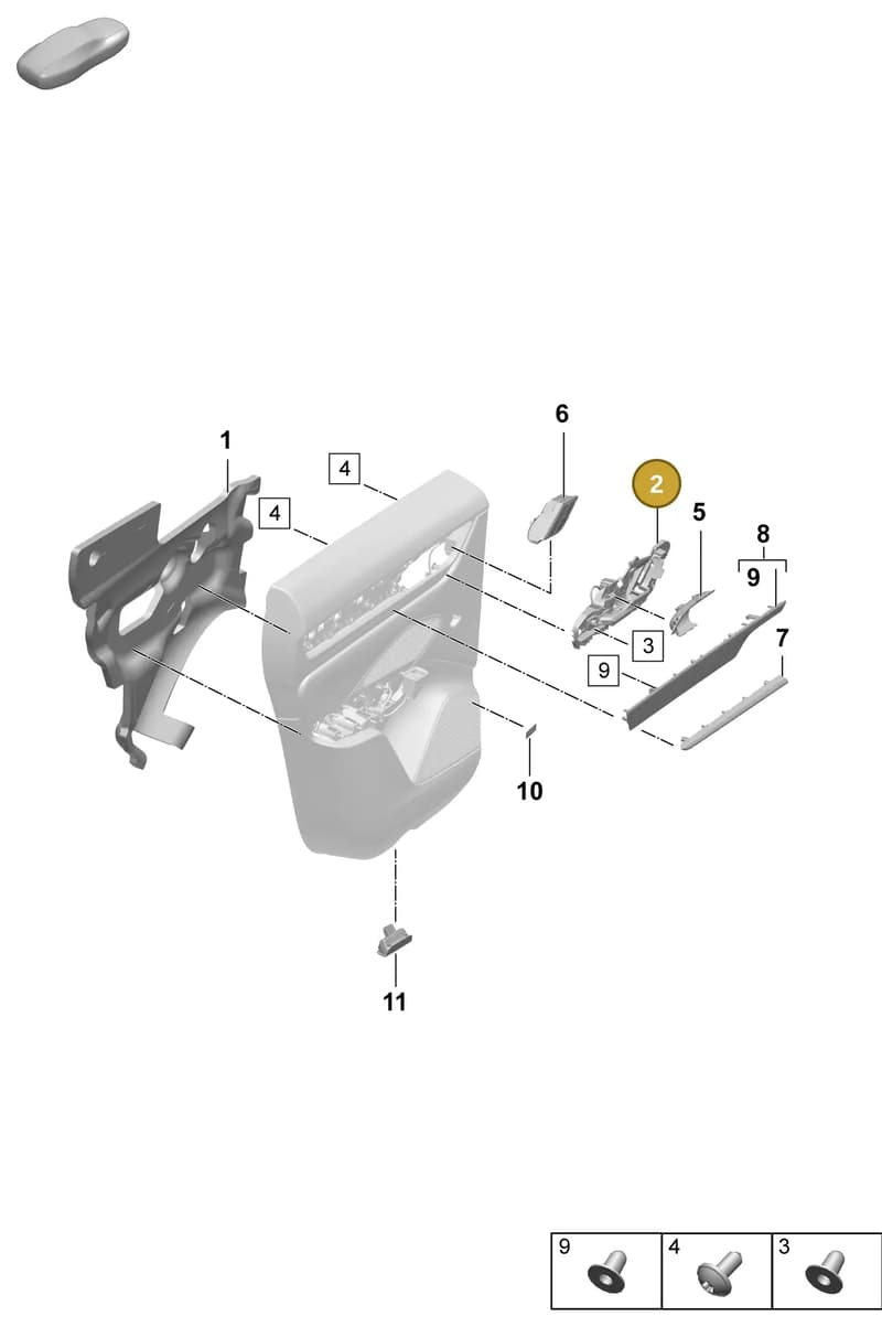 95C839019I44 — Porsche Macan (2024-2024) diagram p61808950, position 2