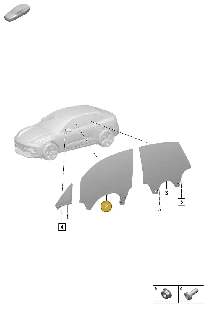 95C845298EJGV9 — Porsche Macan (2024-2024) diagram p61805010, position 2