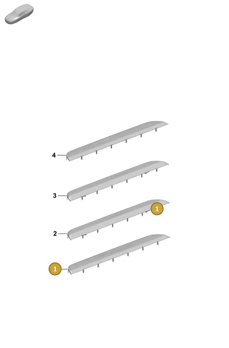 95C853467 — Porsche Macan (2024-2024) diagram p61807260, position 1