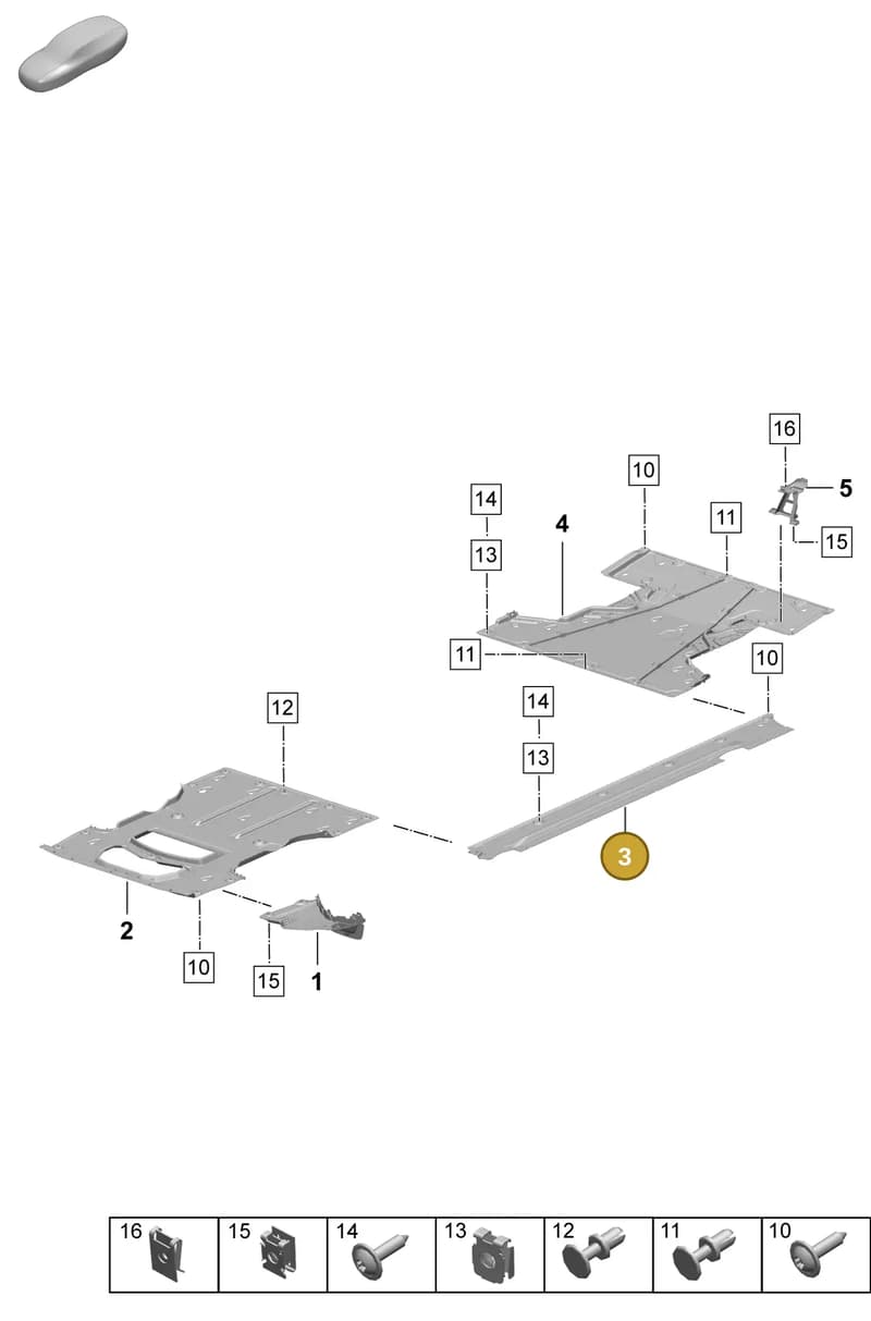 95C853937 — Porsche Macan (2024-2024) diagram p61801700, position 3