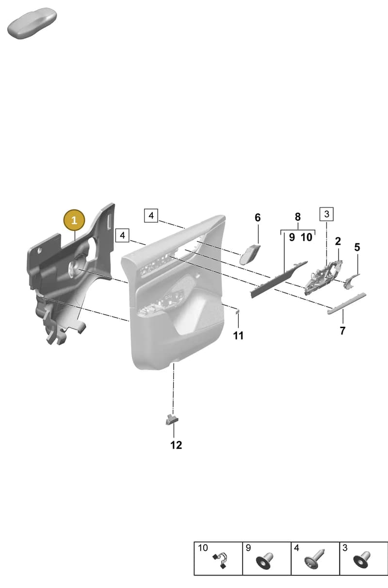 95C863981 — Porsche Macan (2024-2024) diagram p61808450, position 1
