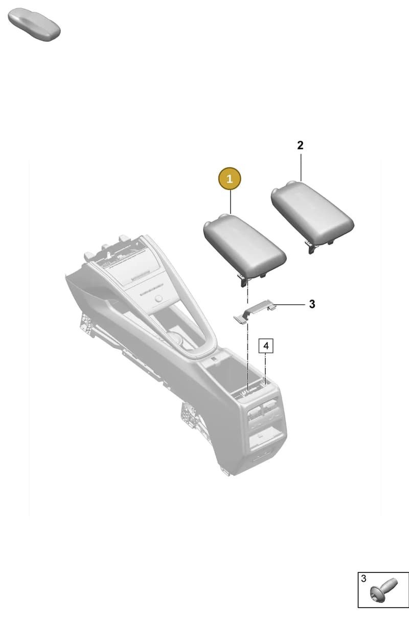 95C864207QOT2 — Porsche Macan (2024-2024) diagram p61809370, position 1