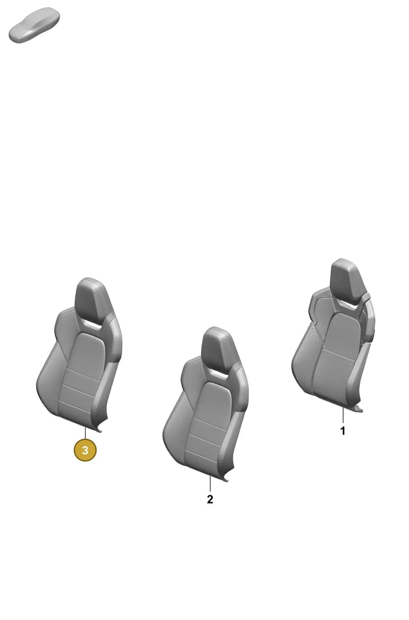 95C881806ACOT2 — Porsche Macan (2024-2024) diagram p61817320, position 3