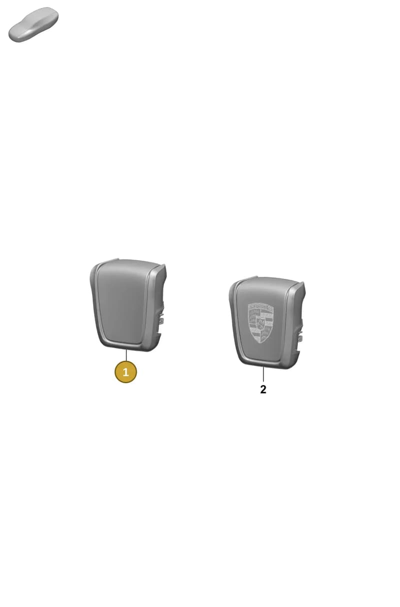 95C881901KBLK — Porsche Macan (2024-2024) diagram p61817220, position 1