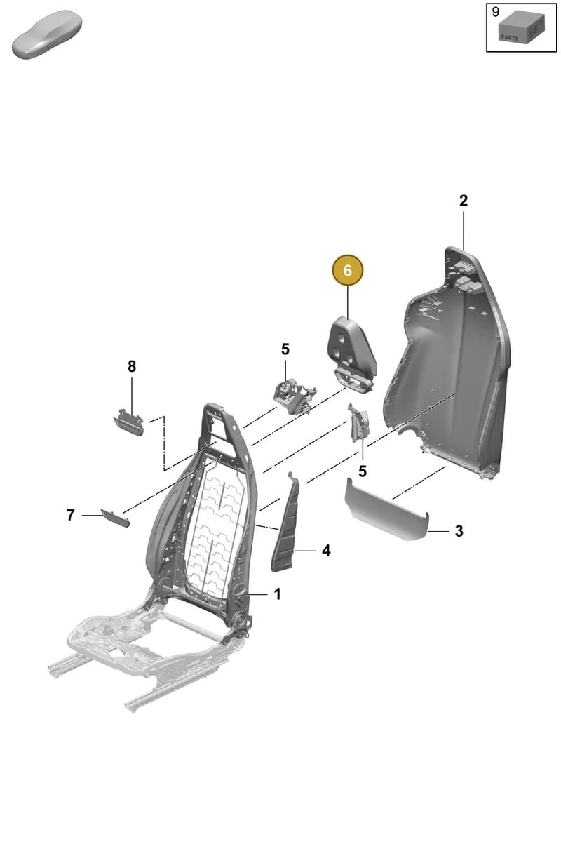 95C882352A — Porsche Macan (2024-2024) diagram p61817020, position 6
