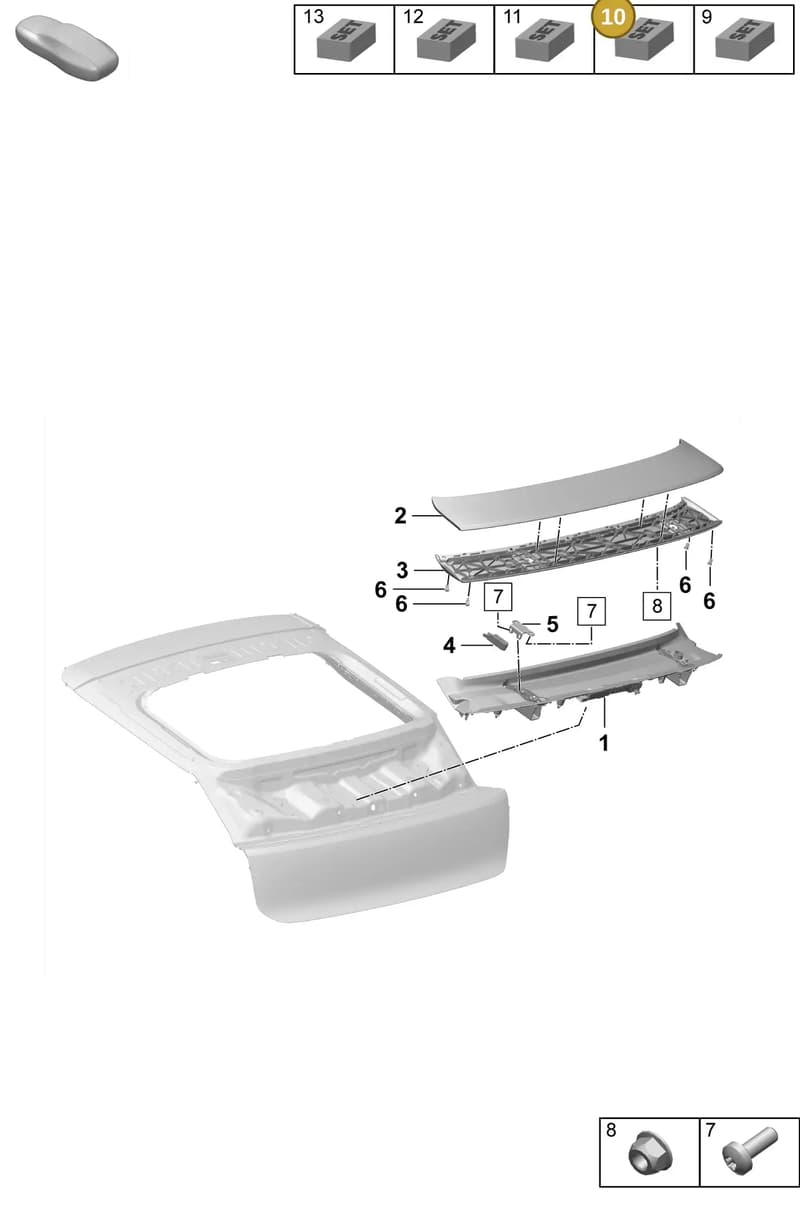 95C898035 — Porsche Macan (2024-2024) diagram p61803150, position 10