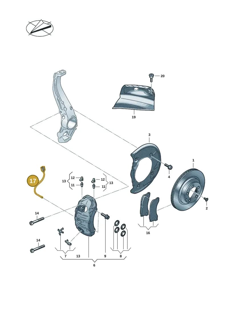 95C907253K — Audi Q6 e-tron (2023-2025) diagram f5s615030, position 17
