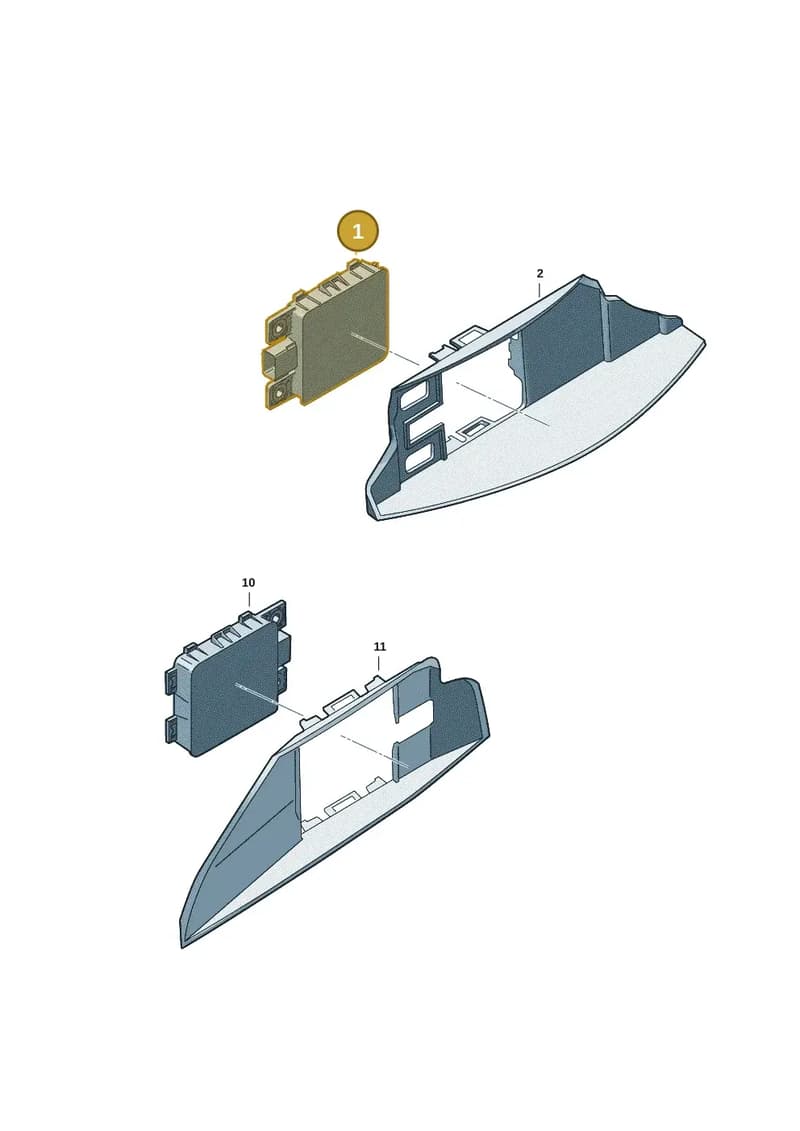95C907550R — Audi Q6 e-tron (2023-2025) diagram f5s907220, position 1