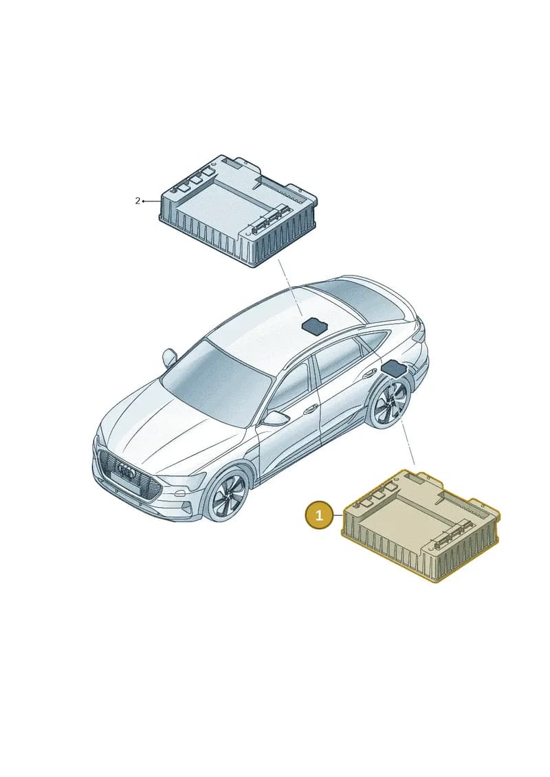 95C907594BJ — Audi Q6 e-tron (2023-2025) diagram f5s907594, position 1