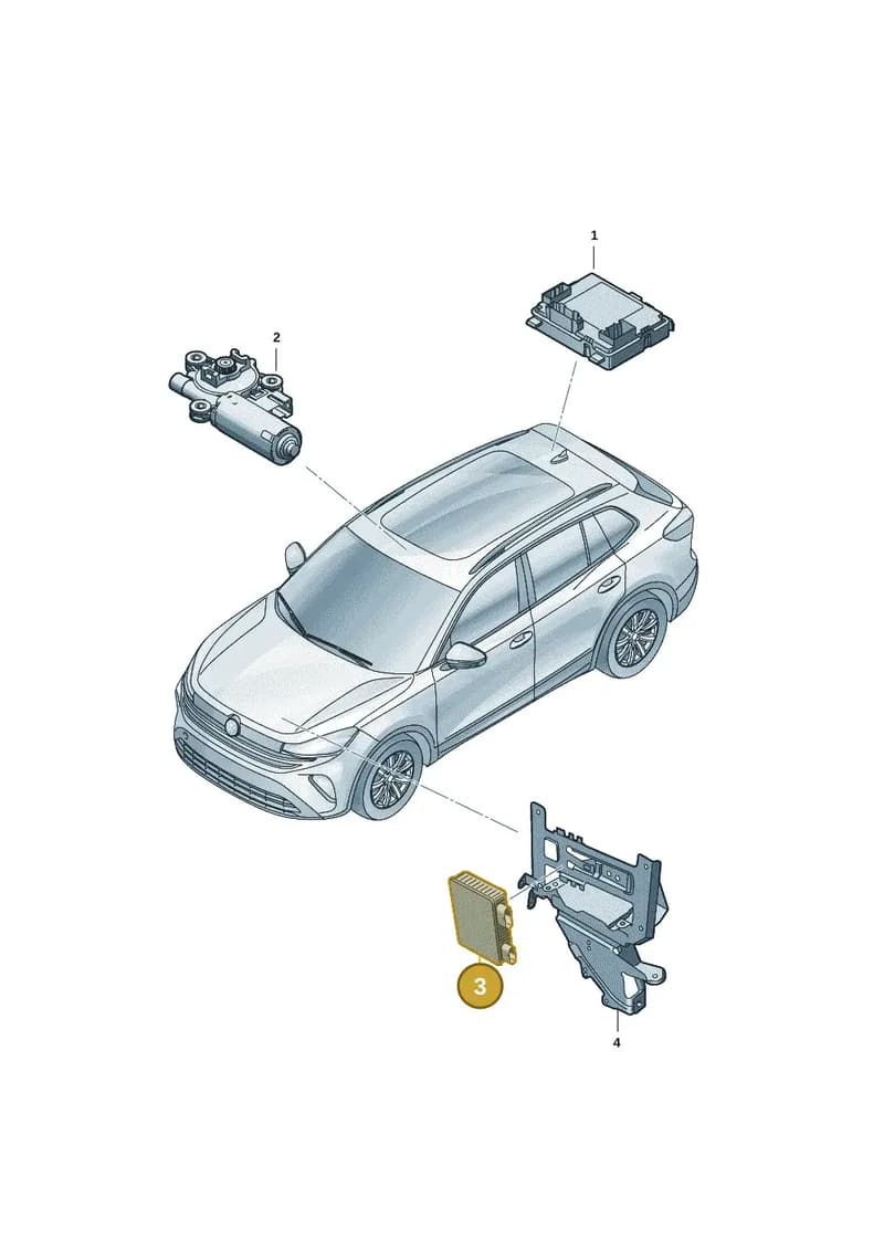 95C907594BP — Skoda Kodiaq (2024-2024) diagram 57x959000, position 3