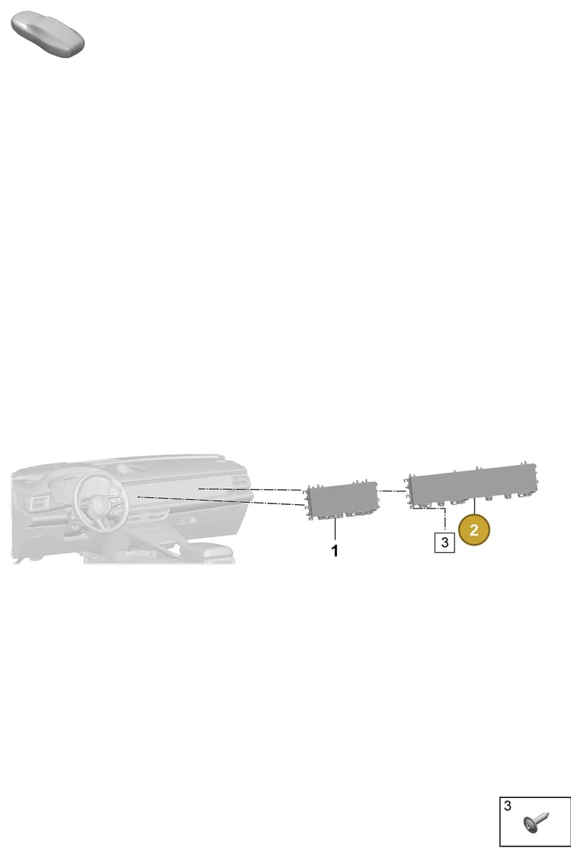 95C919599L — Porsche Macan (2024-2024) diagram p61911100, position 2