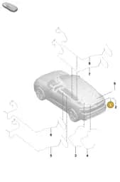 95C955320A Porsche Hose Line for Washer Water