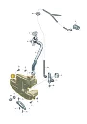 95C955453F Porsche Wash Water Reservoir