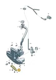 95C955775B Porsche Bracket