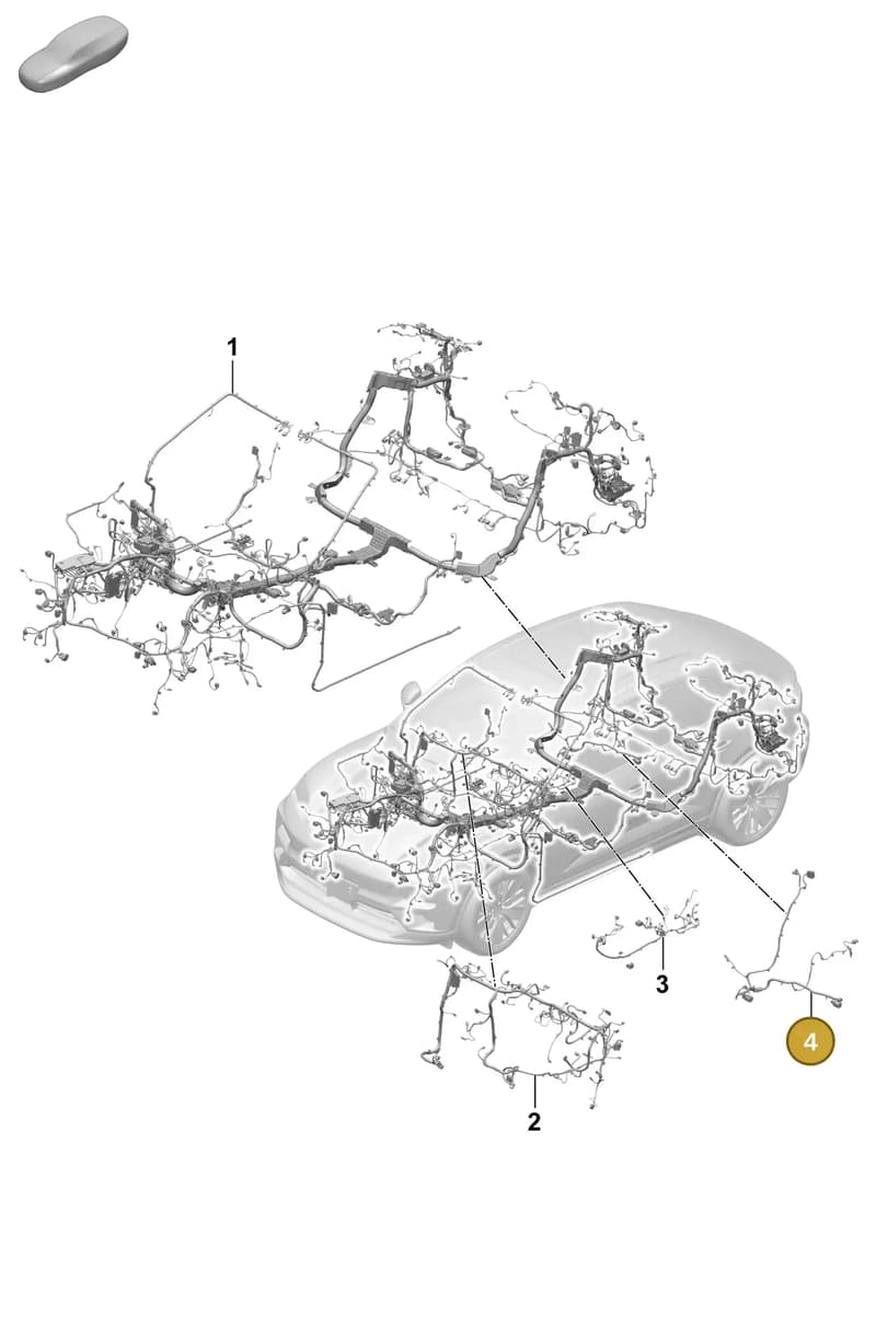 95C971757G — Porsche Macan (2024-2024) diagram p61903000, position 4