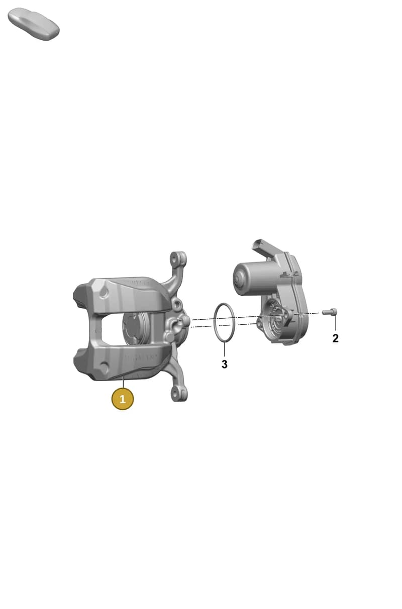 95C998281A — Porsche Macan (2024-2024) diagram p61603200, position 1