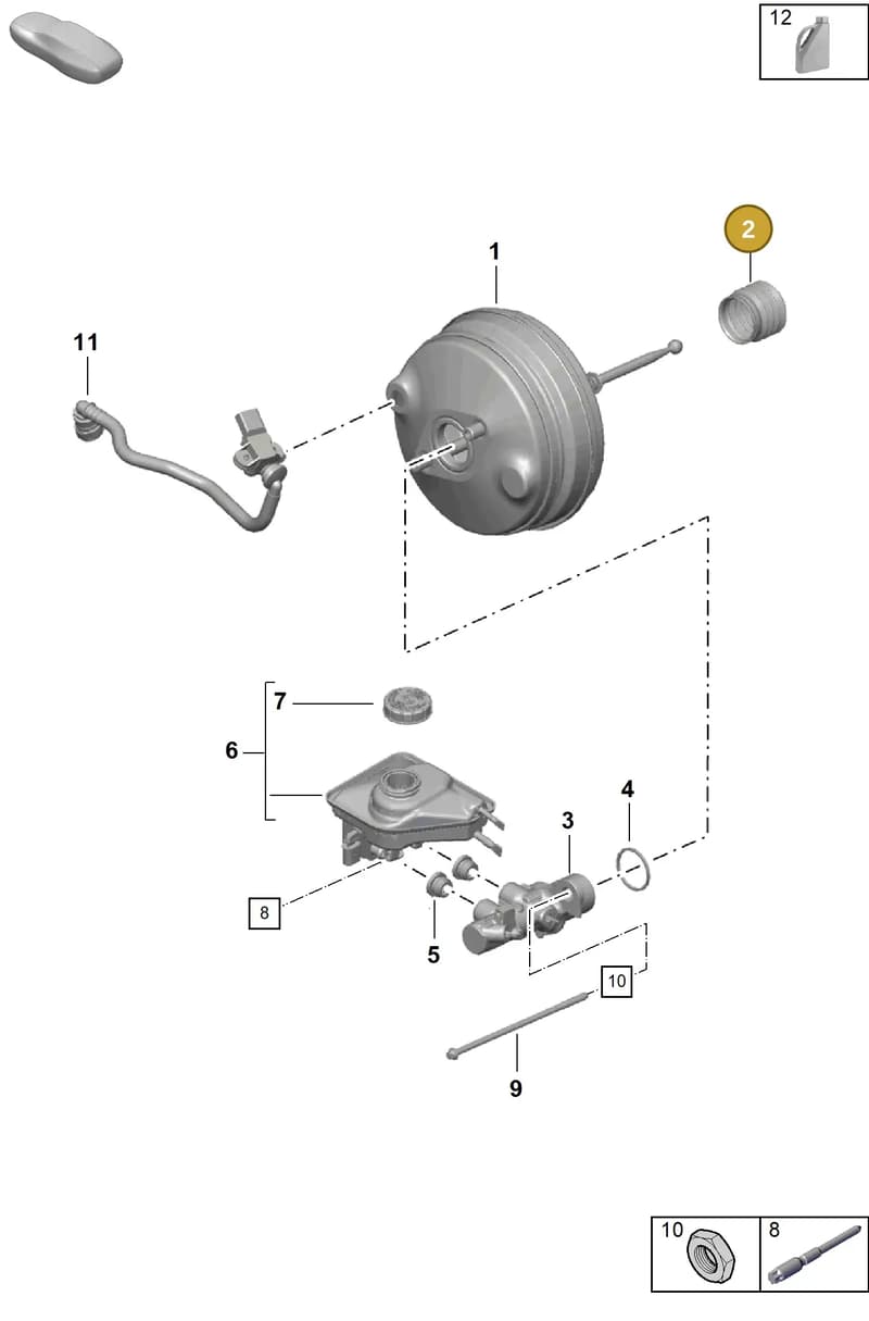 97035596900 — Porsche Boxster Spyder (2019-2020) diagram p55604000, position 2