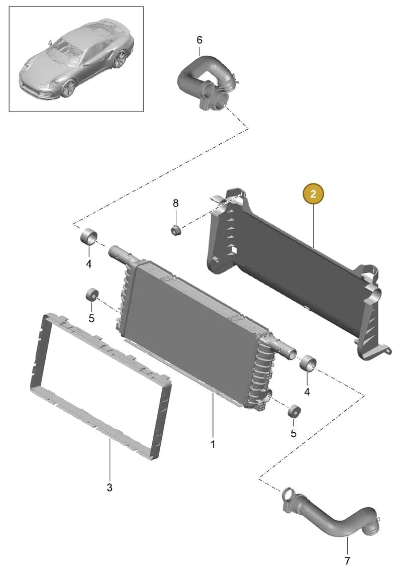 97060650300 — Porsche GT2 RS Clubsport (2013-2020) diagram p42105020, position 2