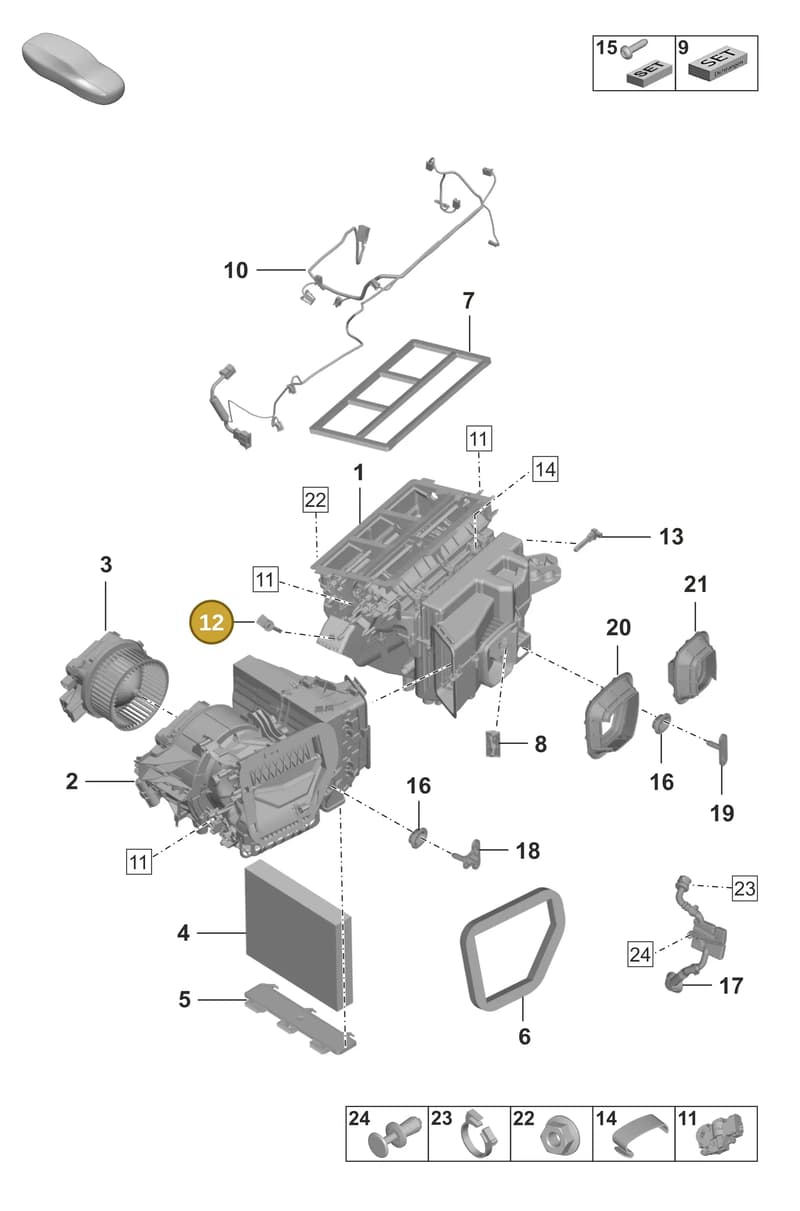 97065325300 — Porsche 911 (2024-2025) diagram p53814000, position 12