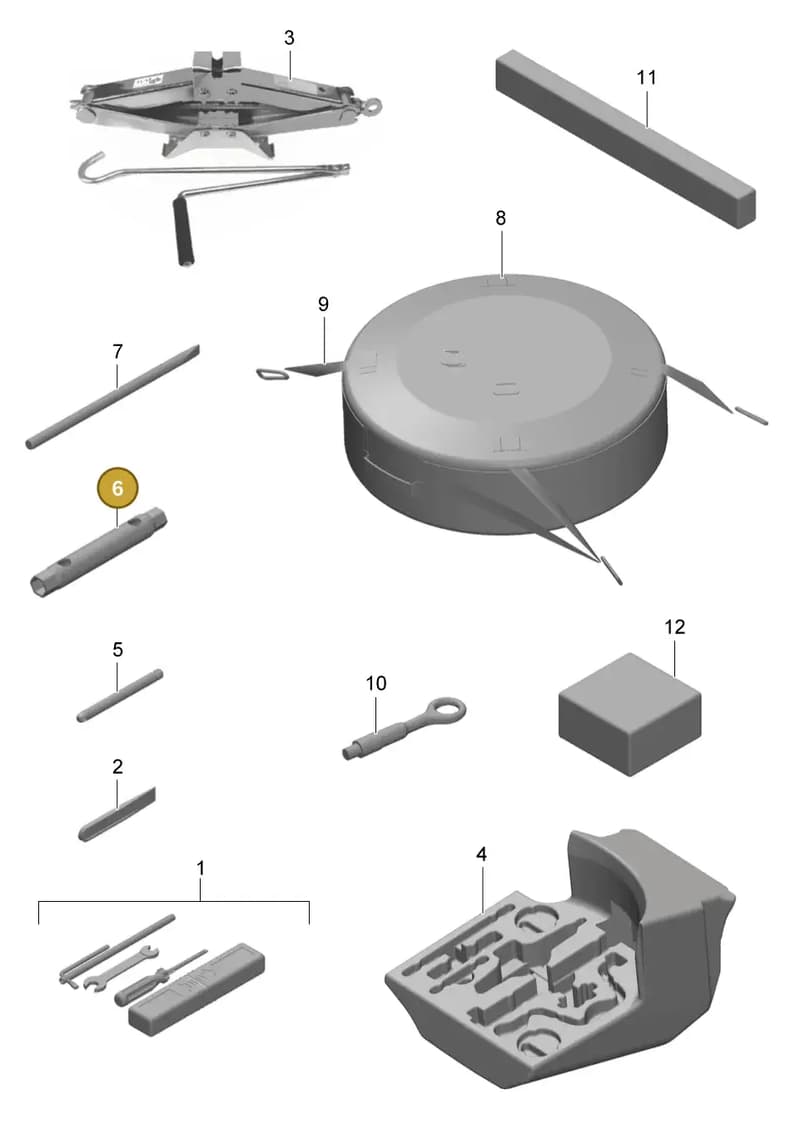 97070152300 — Porsche 911 (2013-2020) diagram p41001000, position 6