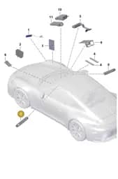 971035225B Porsche Aerial Amplifier