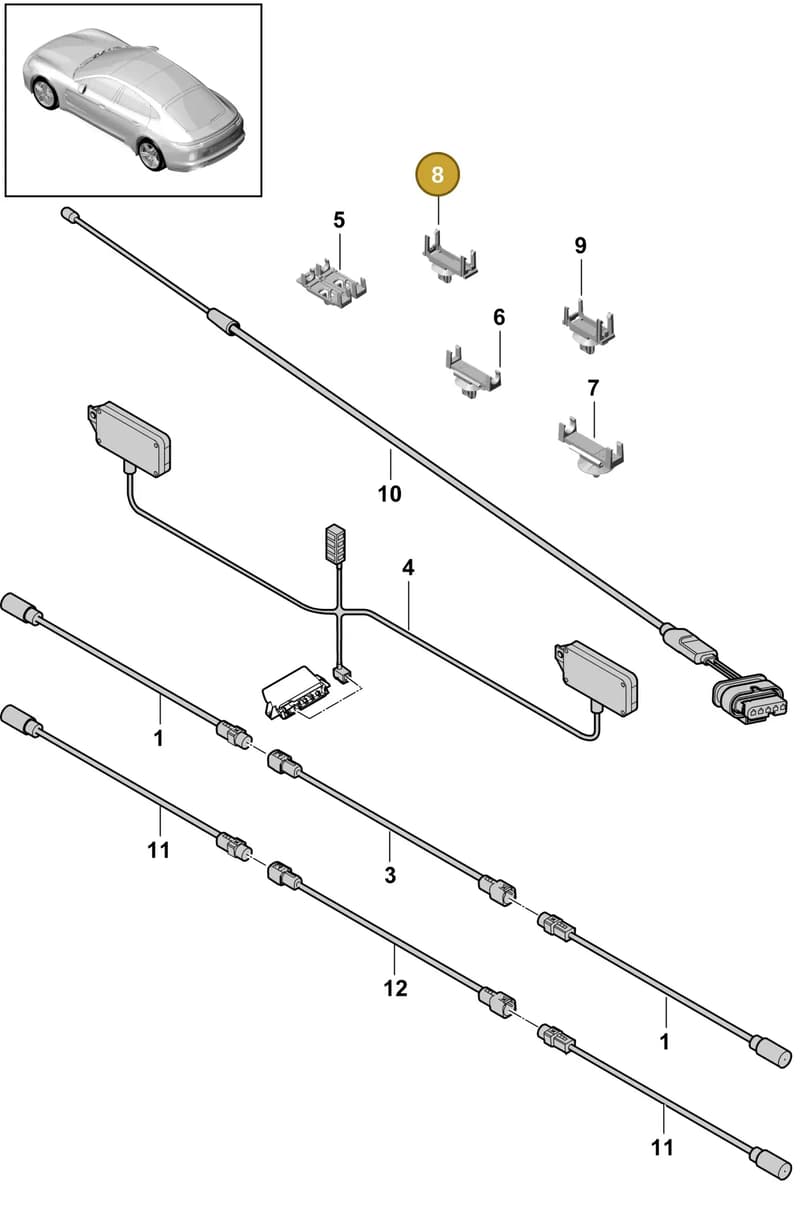 971035362A — Porsche Panamera (2020-2023) diagram p49911020, position 8