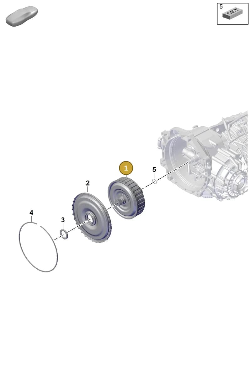 971141025K — Porsche 911 (2024-2025) diagram p57302200, position 1