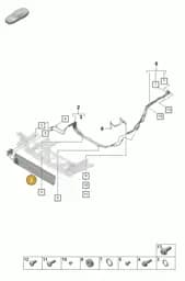 971317020B Porsche Gear Oil Cooler