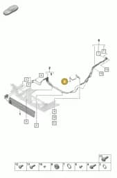 971317051 Porsche Bracket