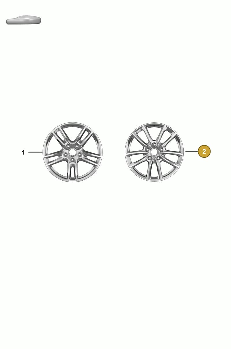 971601025G8Z8 — Porsche Panamera (2020-2023) diagram p58601000, position 2