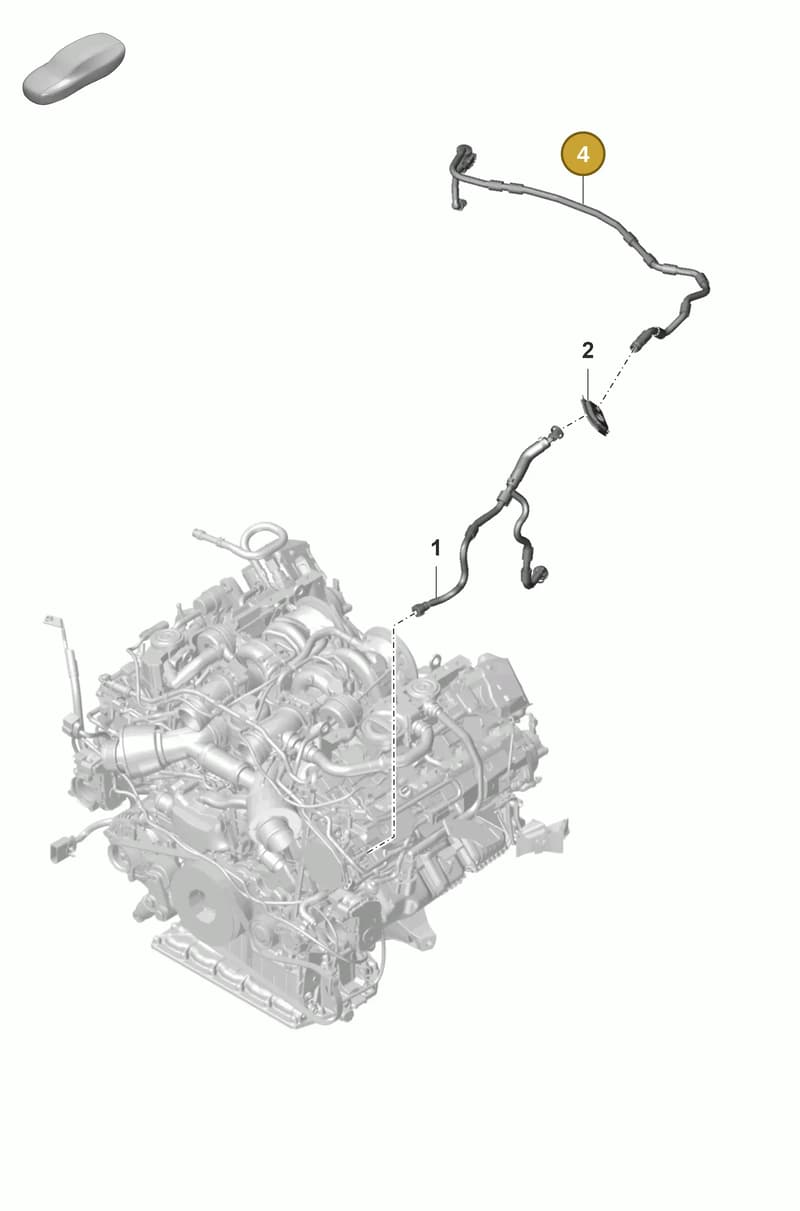 971612067BB — Porsche Panamera (2020-2023) diagram p58604050, position 4