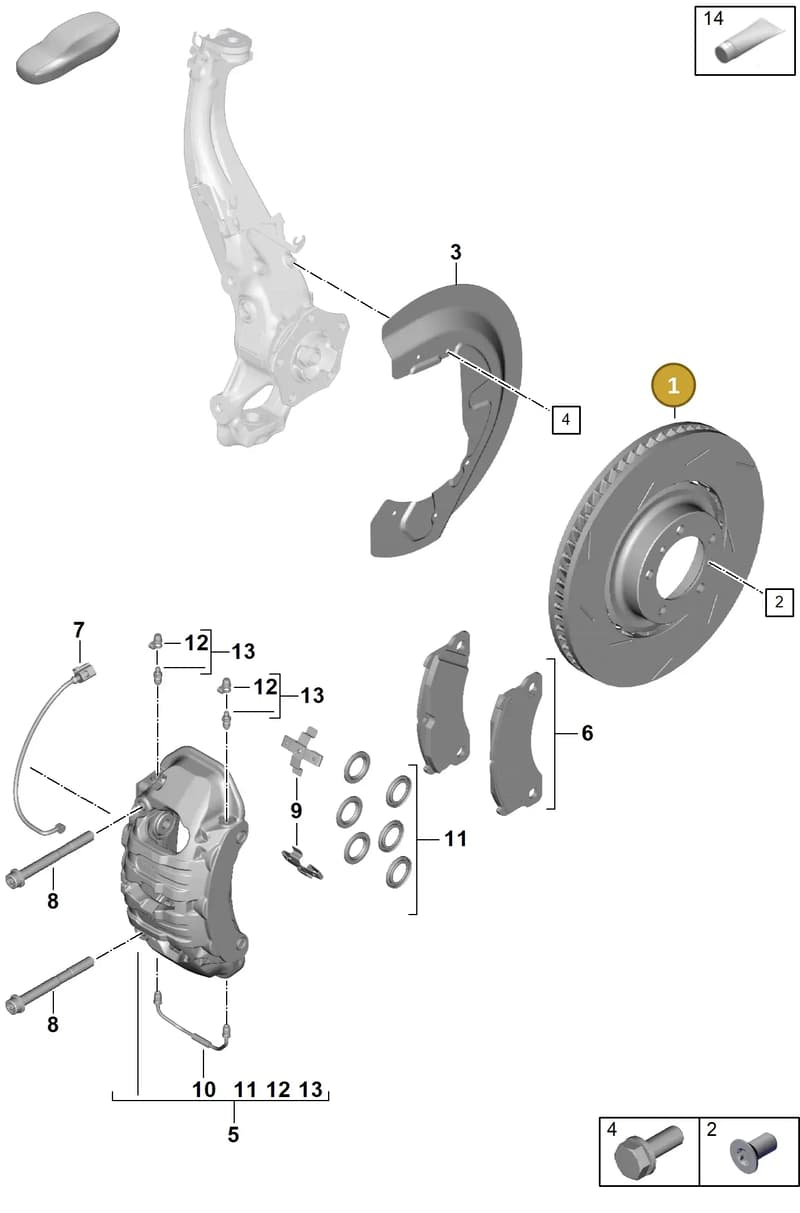 971615301L — Porsche Panamera (2023-2025) diagram p62602000, position 1
