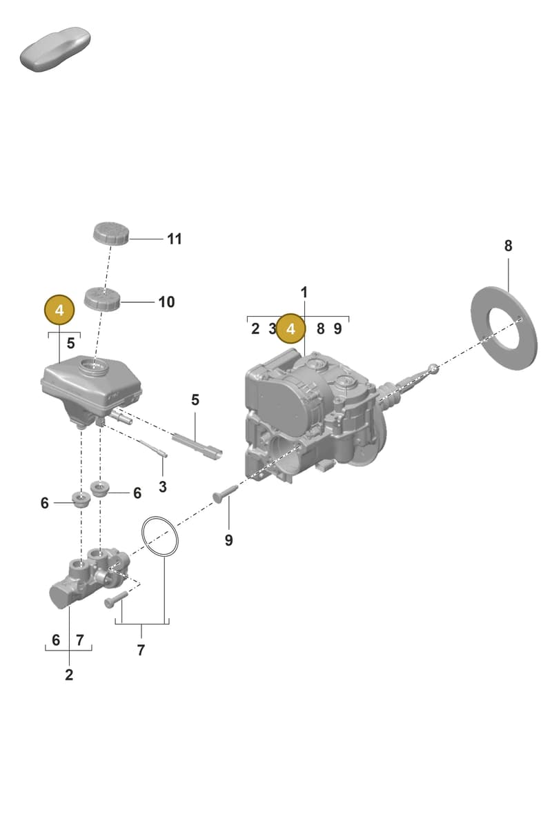 971616123A — Porsche Panamera (2020-2023) diagram p58000002, position 4