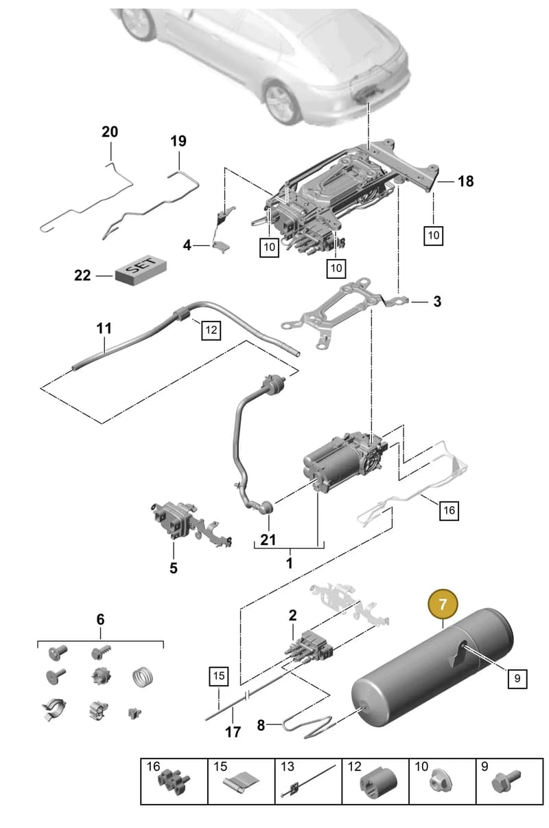 971616202 — Porsche Panamera (2016-2020) diagram p49502020, position 7