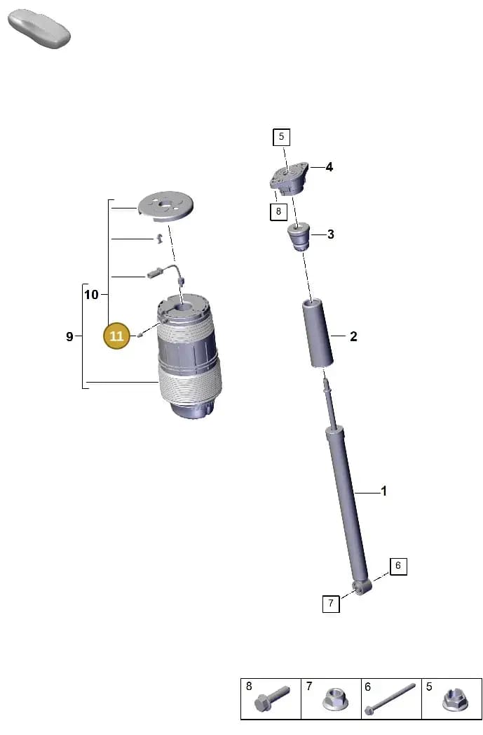 971616751 — Porsche Panamera (2023-2025) diagram p62502010, position 11