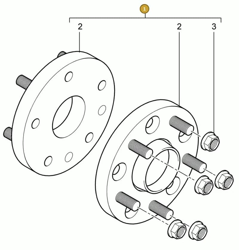 971698030B — Porsche 9J1 platform diagram p94605000, position 1
