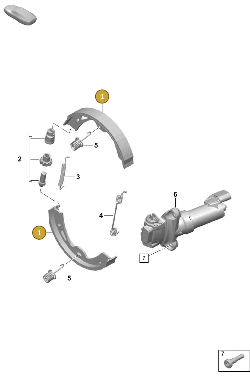 971698533E — Porsche Boxster Spyder (2019-2020) diagram p55603050, position 1